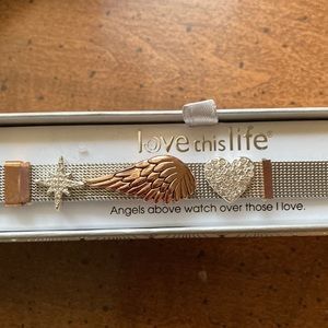 Love this Life stainless steel bracelet
